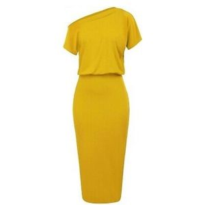 GRACE KARIN Women’s Sexy One Shoulder Pencil Dress